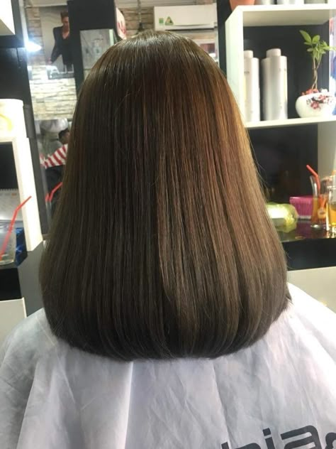 Korean Women Hair, Bob Lung, Shoulder Bob, One Length Hair, Hair Styles Long Hair, Hair Cut Guide, Shot Hair, Hair Style Vedio, Long Hair Images