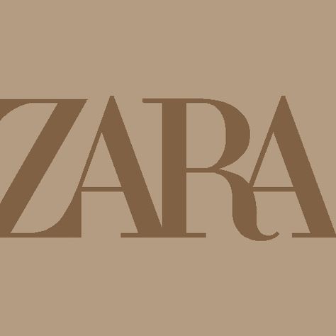 App: Zara Zara Logo, Zestaw Ikon, App Icon, Light Brown, Ios, Zara, Collage, Iphone, ? Logo