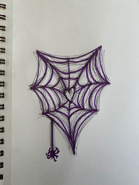 Heart Spiderweb, Web Drawing, Spider Web Drawing, Drawing Aesthetic, My Hobby, Not Enough, Free Time, In My Life, Spider Web