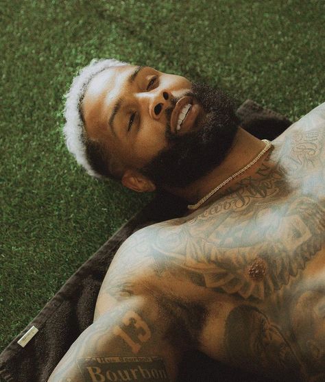 Odell Beckham Jr Instagram, Black Men Haircuts, Odell Beckham, Black Men Street Fashion, Odell Beckham Jr, Men Street Fashion, Beckham Jr, American Football Players, Chris Hemsworth