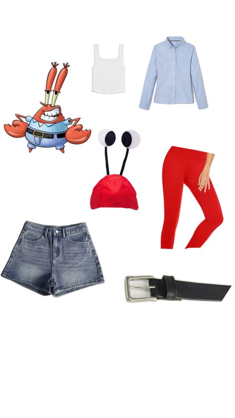 Mr Crabs Costumes, Crab Costume, Mr Crab, Crab, Halloween Costumes