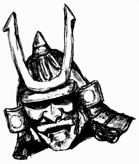 Samurai Mask Rough Sketch Samurai Armor Drawing, Samurai Helmet Drawing, Samurai Mask Drawing, Samurai Sketch, Mask Draw, Helmet Drawing, Samurai Mask, Armor Drawing, Samurai Helmet