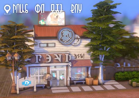 Brindleton Bay, Sims 4 Cottage, The Sims 4 Lots, Vet Clinic, Sims 4 Mm Cc, Casas The Sims 4, Sims House Plans, Who Asked, Sims House Design