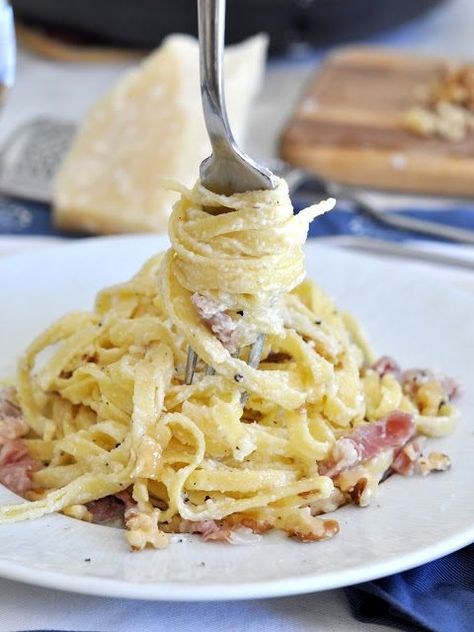 Mascarpone Pasta, Mascarpone Sauce, Prosciutto Pasta, Mascarpone Recipes, Prosciutto Recipes, Risotto Dishes, Tagliatelle Pasta, Lasagna Roll, Culture Food