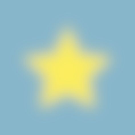 Aura Icon, Yellow Star, Video Editor, Blue Background, Aura, Tools, Yellow, Blue