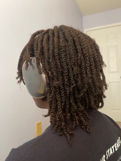 Micro Twists Men, Small Barrel Twist Locs, 4c Two Strand Twist, Mini Afro Men, Mini Twists Men, Black Men Dreadlocks Styles, Twists Black Men Hair, Coils On Natural Hair, Dreads Styles Black