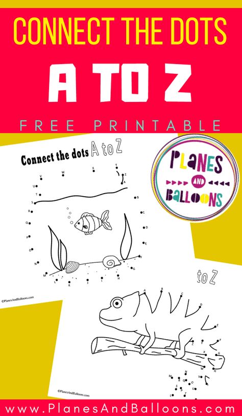 Teaching Abcs, Free Printable Alphabet Worksheets, Dot To Dot Printables, Free Educational Printables, Learn Alphabet, Literacy Activities Kindergarten, Writing Printables, Printable Alphabet Worksheets, Morning Basket