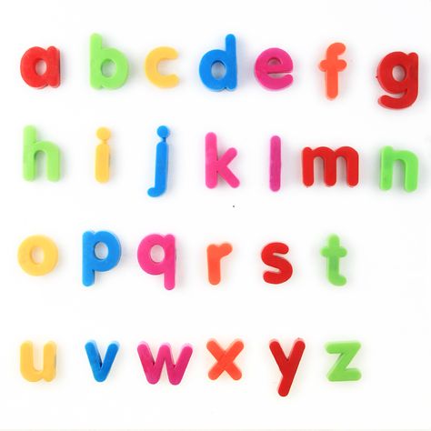 Small Letters Alphabet, Letters Alphabet Fonts, Alphabet Small Letters, Diy Alphabet Letters, Fridge Magnets Diy, Small Alphabet Letters, Magnetic Alphabet Letters, Small Alphabets, Alphabet Magnets