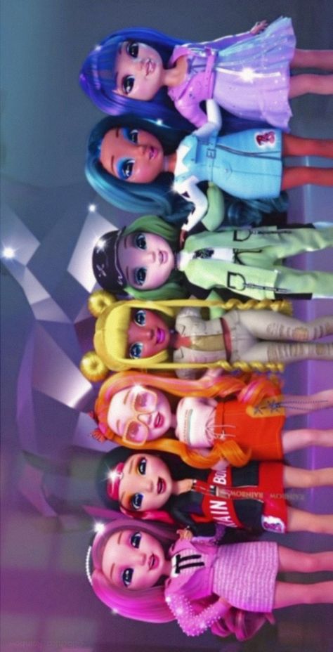 Rainbow High Wallpaper, High Wallpaper, High Pictures, Rainbow High, Lol Dolls, Ever After High, Powerpuff Girls, Wallpaper Pc, Anime Figures