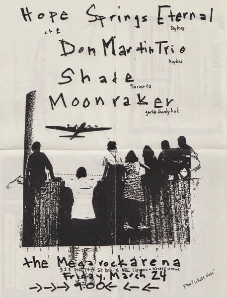 Don Martin 3 / Moonraker / Hope Springs Eternal – Summer Ninety Six (1995, Black/Silver Labels, Vinyl) - Discogs Punk Bands Posters, Punk Rock Flyers, Corrosion Of Conformity, Punk Zine, Punk Posters, Minor Threat, Punk Flyers, Punk Poster, Show Posters