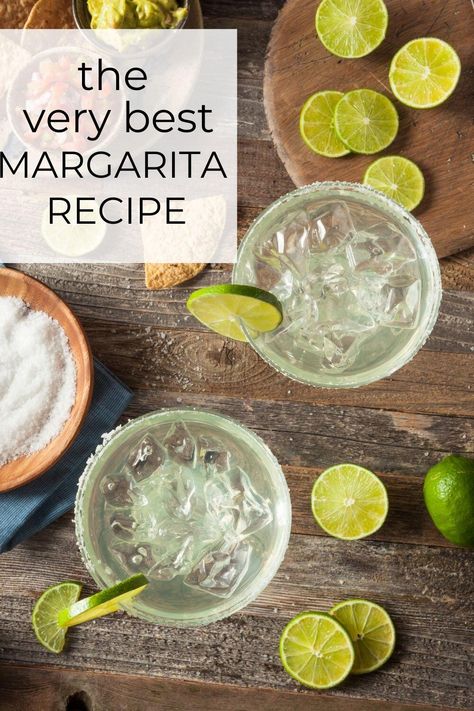 It’s because of this perfect margarita recipe that I consider myself a bit of a margarita snob. I can’t just order a margarita in a restaurant without interrogating the server about the specific ingredients in their restaurant margarita recipe. This Margarita is fresh, clean, and refreshing and a perfect cocktail for Cinco de Mayo or your next Latin-inspired meal. Summer Produce Recipes, Spring Drink Recipes, Perfect Margarita Recipe, Winter Routine, The Perfect Margarita, Popular Cocktail Recipes, Best Margarita, Best Margarita Recipe, Adult Beverages Recipes