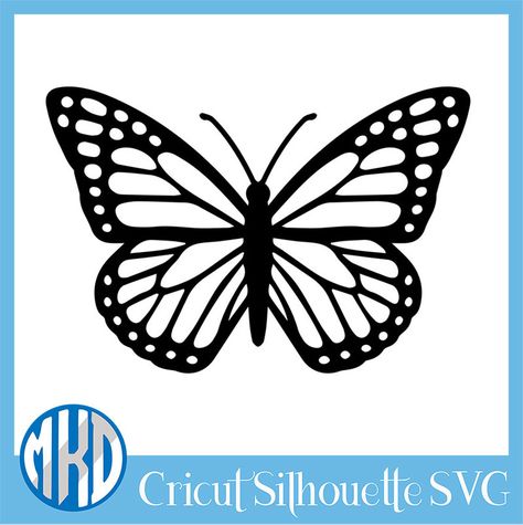 Butterfly For Cricut, Monarch Butterfly Svg Free, Butterflies Svg Free, Free Svg Files For Cricut Butterflies, Monarch Butterfly Svg, Butterfly Cricut Svg, Free Svg Butterfly, Butterfly Sillhoute, Butterfly Cricut Projects