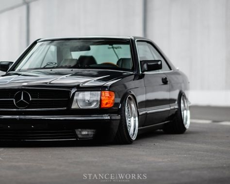 Two Faced – Rob Dern’s 1991 Mercedes C126 560 SEC – Photography by Jannik Weidemann - Stanceworks.com Mustang Car Aesthetic, Mercedes Sec, 560 Sec, 2023 Ford Mustang, Mercedes Classic, Mercedes W126, Merc Benz, Cool Truck Accessories, Mercedes Benz Cl