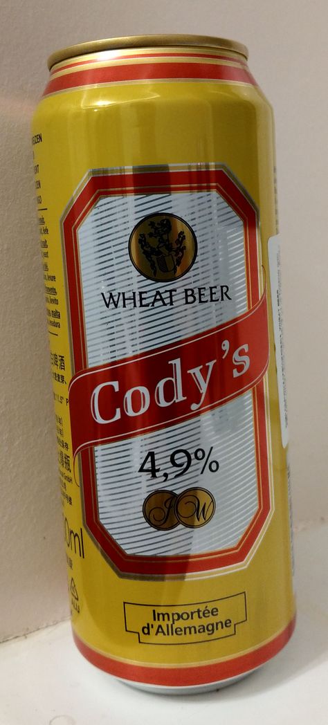 CODY'S Wheat Beer 4.9% Wheat Beer, Honest Tea, Wheat Field, Beer Cans, Wheat Fields, Tea Bottle, Wheat, Beer, Tea