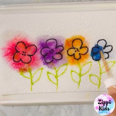 Flower Art Activities For Toddlers, Plant Activity For Toddlers, Garden Craft Toddler, Fine Motor Flower Activities For Preschoolers, Flower Themed Activities For Toddlers, Plants And Gardens Toddler Activities, Spring Science Experiments For Toddlers, Indoor Spring Activities For Toddlers, Flower Curriculum Preschool