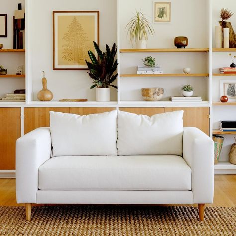 The Best Couches for Small Spaces in 2022 Small Apartment Couch, Apartment Couch, Sofa Bed For Small Spaces, Small Loveseat, Couches For Small Spaces, Loveseat Living Room, Small Couch, Bedroom Couch, Cool Couches