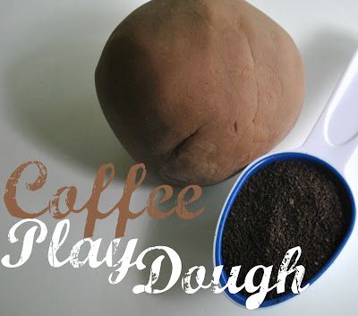 Coffee Playdough. awesome multi-sensory experience sensory for the kiddos. Scented playdough is always a huge hit with my classes Chocolate Play Dough, Homemade Larabars, Kids Play Dough, Dough Ideas, Imagination Tree, You Are An Inspiration, Dried Bananas, Playdough Recipe, Messy Play