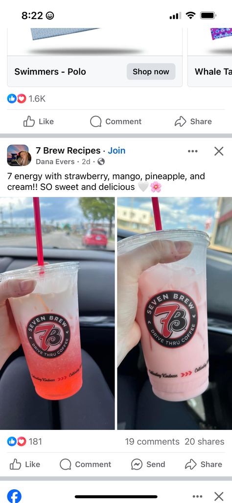 7 Brew Fizz Drinks, 7 Brew Drinks Orders Energy, 7brew Recipes, 7 Brew Drinks Orders, 7brew Drinks, Dunkin Donuts Iced Coffee Recipe, Lemonade Business, Lotus Recipe, Sonic Drinks