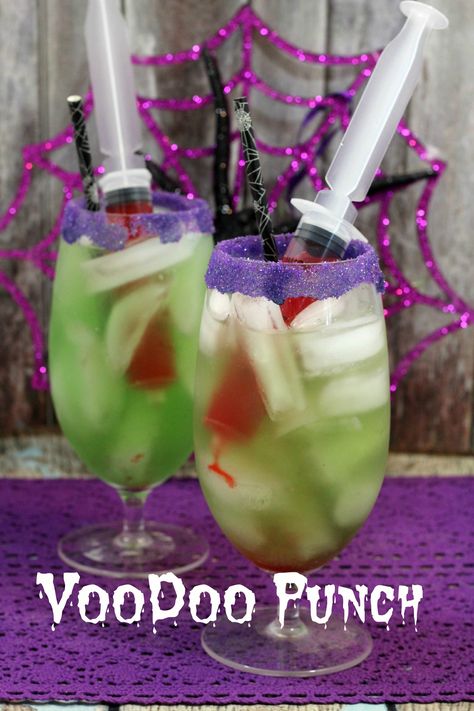 VooDoo Punch, Perfect Halloween Party Drink! Voodoo Punch, Snack Halloween, Candles Halloween, Halloween Party Drinks, Halloween Drinks Alcohol, Perfect Halloween Party, Halloween Punch, Dulces Halloween, Gel Wax