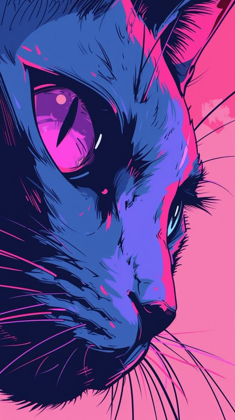 Arte Inspo, Cool Wallpapers Art, Pretty Wallpapers Backgrounds, Cat Illustration, Cute Wallpaper Backgrounds, Art And Illustration, Scenery Wallpaper, الرسومات اللطيفة, Artsy Fartsy