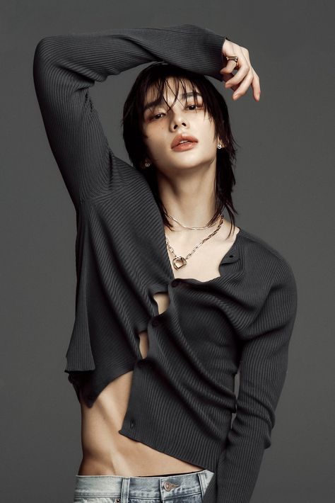 hyunjin for esquire korea | cartier J Pop, Straykids Hyunjin Photoshoot, Skz In Cute, Savage Kids, Homeless Children, Felix Stray Kids, Kim Jisoo, Crazy Kids, Hands On