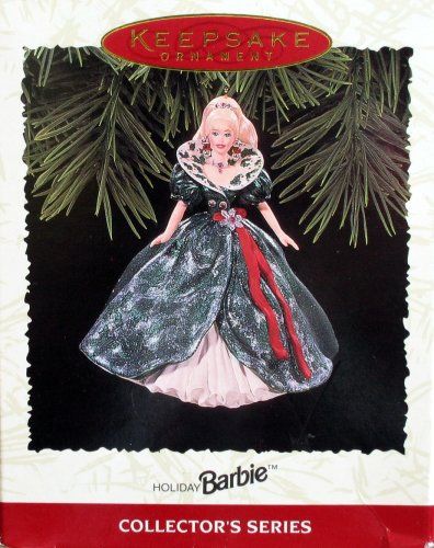 Holiday Barbie Collection, Barbie Ornaments, Barbie Christmas Ornaments, Barbie Christmas, Christmas Barbie, Holiday Barbie, Hallmark Keepsake Ornaments, Hallmark Ornaments, Barbie Collector