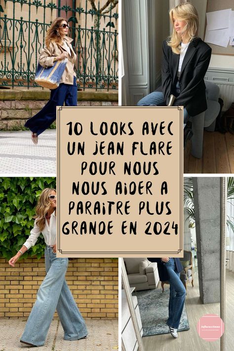 Que sont les jeans flare ? Comment les combiner et savoir s'ils vous conviennent selon un styliste Les jeans flare (ou jeans flare) sont très populaires en 2024. Nous partageons avec vous des looks inspirants et des astuces pour les associer avec style. Dans la galerie, vous trouverez toute l'inspiration dont vous avez besoin pour combiner vos jeans évasés ce printemps 2024. Flare Jeans Outfit, Cargo Outfit, Look Jean, Jean Flare, Jeans Bootcut, Jeans Flare, Jean Outfits, Jeans Style, Flare Jeans