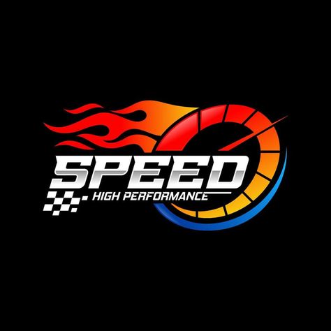 Fast and Speed logo template vector. Automotive Logo Vector Template Racing Logo Design, Race Logos, Astrea Grand, Motorcycles Logo Design, Motorsport Logo, Speed Logo, Fast Logo, Automotive Logo Design, Eagle Images