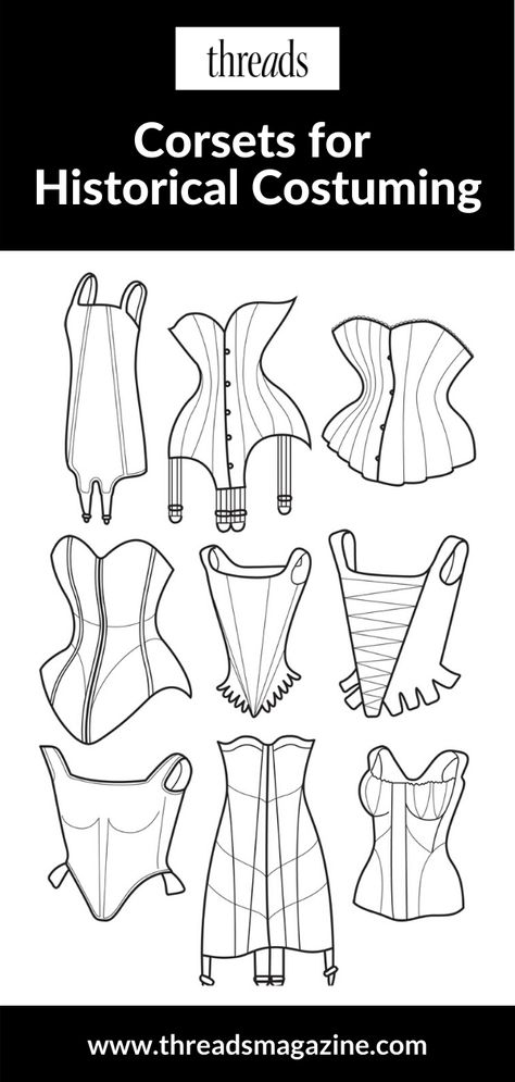 Simple Corset Pattern, Corset Pattern Sewing, Seamstress Aesthetic, Free Corset Pattern, Corset Pattern Drafting, Mad Queen, Stays Pattern, Corset Diy, Drawn Outfits