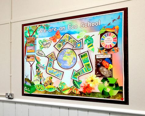 Eco School Display Eco Board Display, Eco Committee Display, Eco Schools Display, Eco Bulletin Board Ideas, Eco School Display, Eco School Display Board, Eco Display School, Curriculum Display, Eco Club Activities