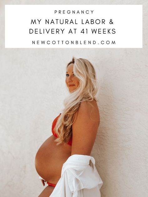 my baby girl Stella's birth story and my experience with natural labor at 41+ weeks! Tea Evening, Unassisted Birth, Natural Labor, Bible Verse For Moms, Natural Labour, Raspberry Leaf Tea, Raspberry Leaf, Pregnancy Labor, Hospital Birth