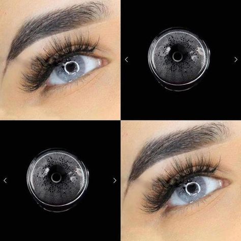 MYEYEBB Ocean Grey Colored Contact Lenses Contacts – Myeyebb Prom Makeup Inspo, Grey Contact Lenses, Mens Makeup, Prescription Contact Lenses, Brown Contact Lenses, Eye Color Chart, Coloured Lenses, Eye Colours, Natural Color Contacts