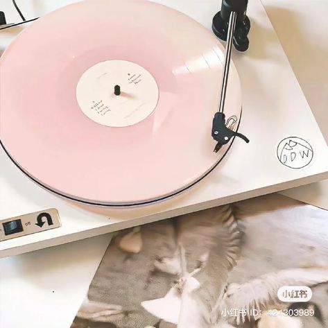 Cute Pink Album Cover, Cute Pink Wallpaper Ipad, Widget Pink Aesthetic, Pink Album Covers Aesthetic, White Album Cover, Pink Record Player, Wallpers Pink, Pink Widget, Pink Core