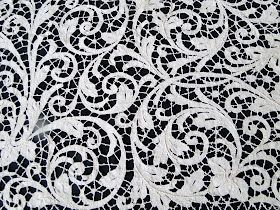 Buyer & Seller of Antique Lace, Fine Linens, Vintage Clothing, Haute Couture, Textiles, Fans: EXQUISITE MILANESE LACE BANQUET TABLECLOTH W/FIGURALS, CUPIDS Cutwork Embroidery, Lace Tablecloth, Linens And Lace, Lace Doilies, Handmade Lace, Antique Linens, Needle Lace, Lace Ribbon, Bobbin Lace