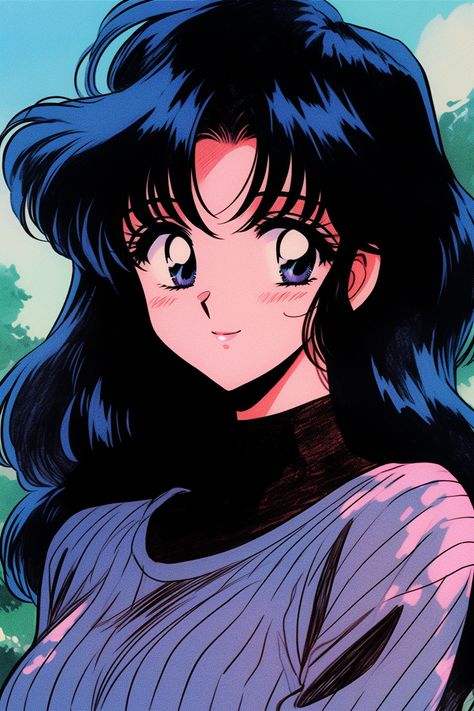 90s Art Style Anime, 90 Anime Tutorial, 90s Style Anime Art, 90s Anime Drawing Style, 90s Anime Reference, 90s Anime Eyes, 90s Anime Eyes Reference, Retro Anime Art Style, 90s Anime Color Palette