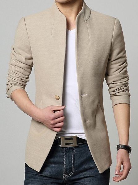 Blazer Jacket For Men, Gents Jackets Mens Fashion, Blazer Design For Men, Casual Blazer Outfits Men, Blazer And Jeans, Blazers For Men Casual, Casual Suit Jacket, Single Breasted Coat, Fashion Suits For Men