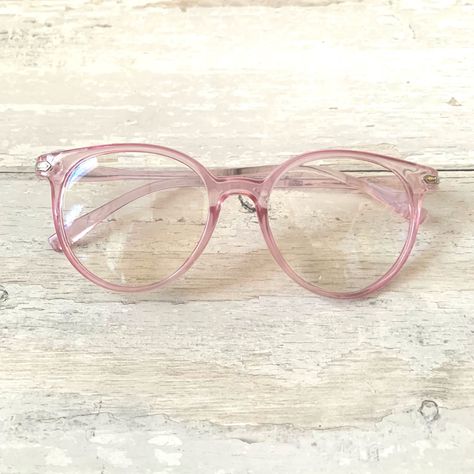 Bluelight Blocking Glasses Pink Clear Frames Women’s Adult Os Blue Light New Bundle To Save Or Make Me An Offer! Cute Bluelight Glasses, Pink Glasses Frames For Women, Clear Pink Glasses Frames, Bluelight Glasses For Women, Pink Spectacles, Pink Clear Glasses, Pink Eye Glasses, Clear Pink Glasses, Light Pink Glasses