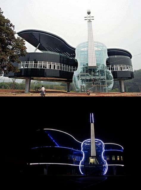 Classical Architecture House Of Music Architecture, Music House Architecture, Music Inspired Architecture, Music Building Architecture, Musical Architecture, Dnd Rogue, Music Building, Music Architecture, Band Pins