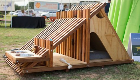 Unique Dog Houses - Barkitecture 2014 - Good Housekeeping Kennel Layout, Unique Dog Houses, Luxury Dog Kennels, Modern Dog Houses, Puppy Obedience Training, Dog House Plans, Cool Dog Houses, Dog House Diy, House Training Dogs