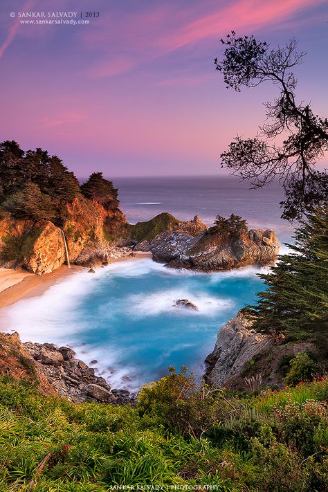 Mcway Falls Big Sur, Mcway Falls, Big Sur California, Big Sur, Pretty Places, California Usa, Dream Vacations, Supercars, Ocean View