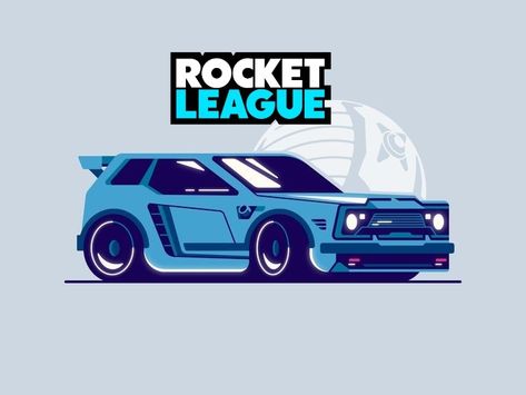 Rocket League Art, Ethan Core, Rocket League Wallpaper, High Images, League Art, Rainbow 6 Seige, Diy Pinata, Rocket League, Retro Background