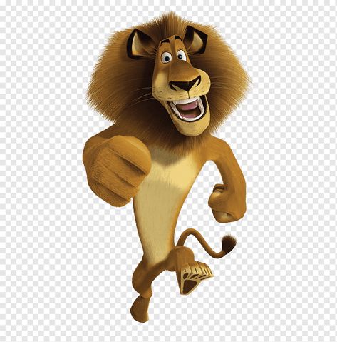 Alex The Lion Madagascar, Universal Studios Pictures, Alex Madagascar, Alex The Lion, Madagascar Penguins, Madagascar Movie, Squirrel Illustration, Powerpuff Girls Cartoon, Giraffe Illustration