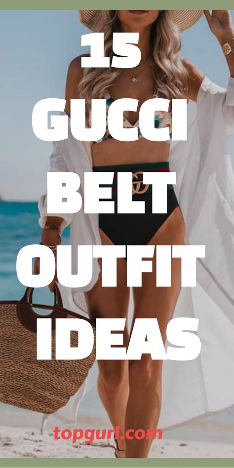 15 Fabulous Gucci Belt Outfit Ideas to Elevate Your Style Game Gucci Belt Aesthetic, Womens Gucci Belt Outfit, Gucci Gg Belt Outfit, Wag Aesthetic Outfits, Gucci Belt Outfit Summer, Gucci Belt Business Outfit, Gucci Belt Outfit, Dressy Sneakers, Fitted Turtleneck