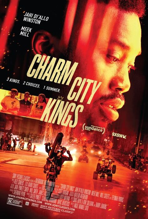 Charm City Kings (2020) Charm City Kings, Tam Film, Kings Movie, Zombie Land, Bike Riders, Charm City, Meek Mill, 2020 Movies, Tv Series Online