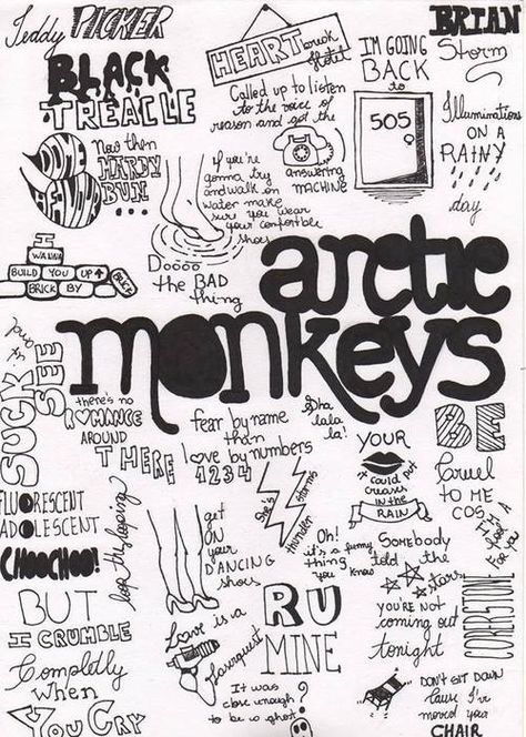 Disciplinary Literacy, Arctic Monkeys Tattoo, Arctic Monkeys Lyrics, Arctic Monkeys Wallpaper, Monkey Drawing, Collage Des Photos, Monkey Tattoos, Monkey Wallpaper, Tree Drawings Pencil