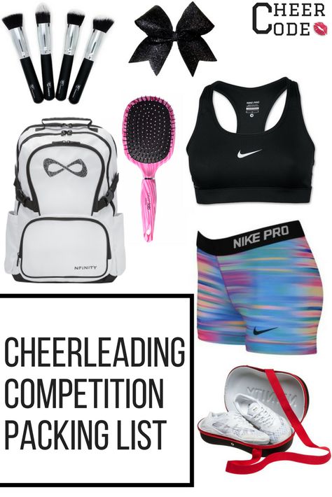 Cheer Practice Outfits, Cheerleading Hair, Cheerleading Workouts, Cheer Backpack, Cheer Hacks, Cheer Tryouts, Cheer Routines, Cheer Competition, Cheerleading Cheers