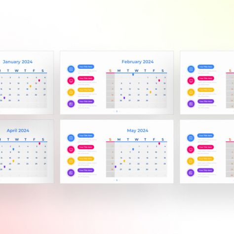 2024 Calendar PowerPoint Infographic Template PowerPoint Template Powerpoint Infographic, Infographic Powerpoint, Professional Business Cards Templates, Infographic Template, 2024 Calendar, Professional Business Cards, Infographic Templates, Wordpress Plugins, Card Templates