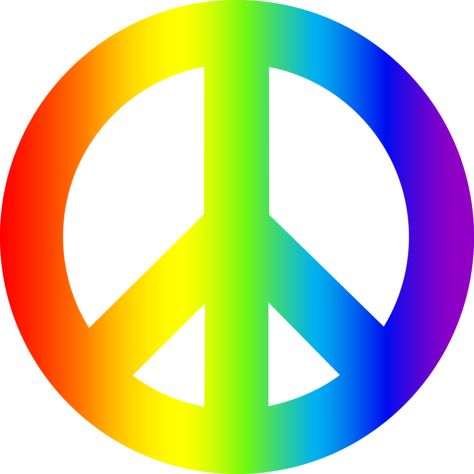 Rainbow Peace Sign Peace Sign Images, What Colors Represent, Peace Logo, Rainbow Peace, Hippie Party, Symbol Of Peace, Hippie Peace, Pitch Perfect, Cute Wallpaper For Phone