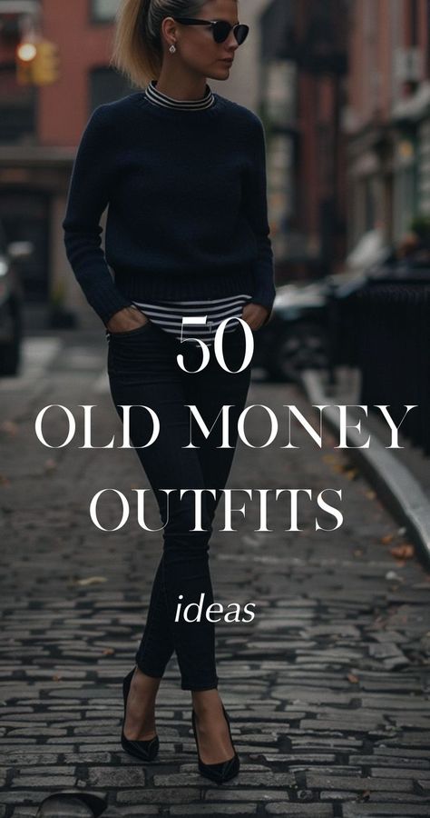 Get inspired by old money outfits aesthetics women are raving about! These 50 looks range from casual chic to all-black elegance, perfect for any occasion. Discover the best color combinations to elevate your style. Old Money Outfits Ideas, Casual Glam Outfit, Elegant Chic Outfits, Classy Black Outfits, Classic Chic Outfits, Smart Attire, Smart Casual Women Outfits, Chic Outfits Classy, Old Money Outfits