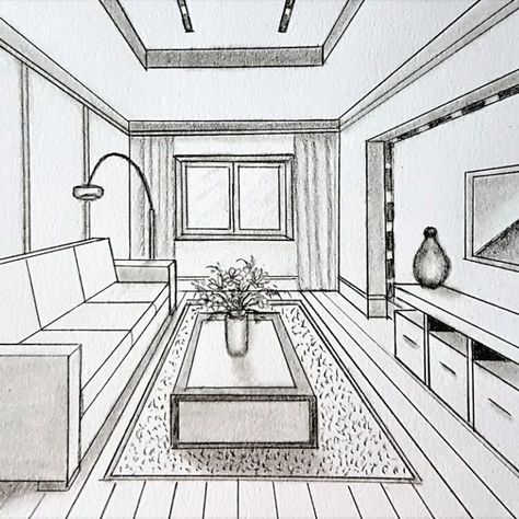 I will hand draw and sketch pencil perspective views for you Easy Crafts For Teens, Perspective View, Interior Design Sketches, Sketch Pencil, Interior Sketch, Perspective Drawing, Hand Draw, Phone Wallpaper Images, Crafts For Teens